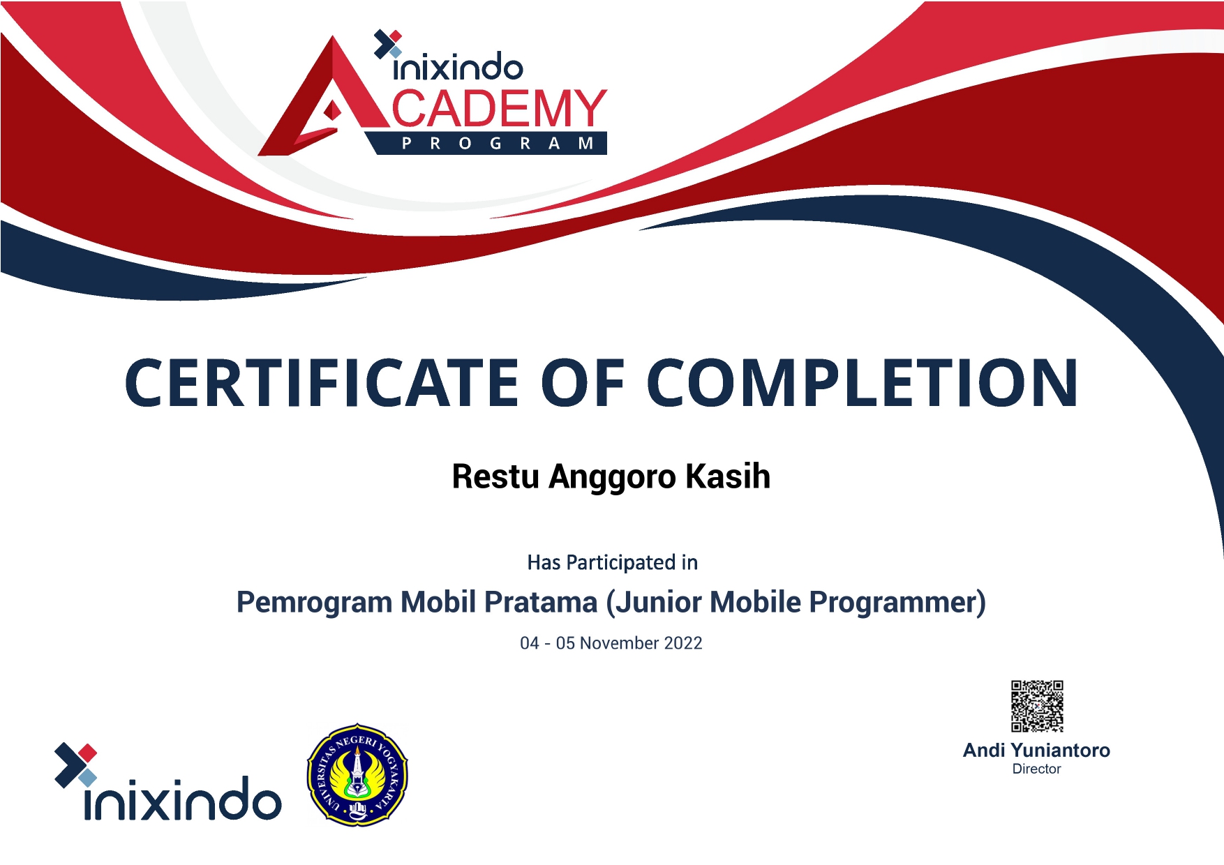 Junior Mobile Programmer
